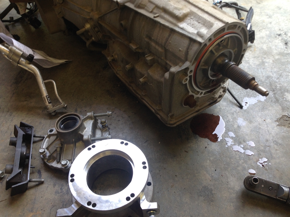 GM 6L80E 2wd to 4wd conversion for LS JK swaps Jeep